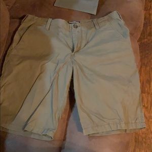 Express men’s shorts - dark khaki